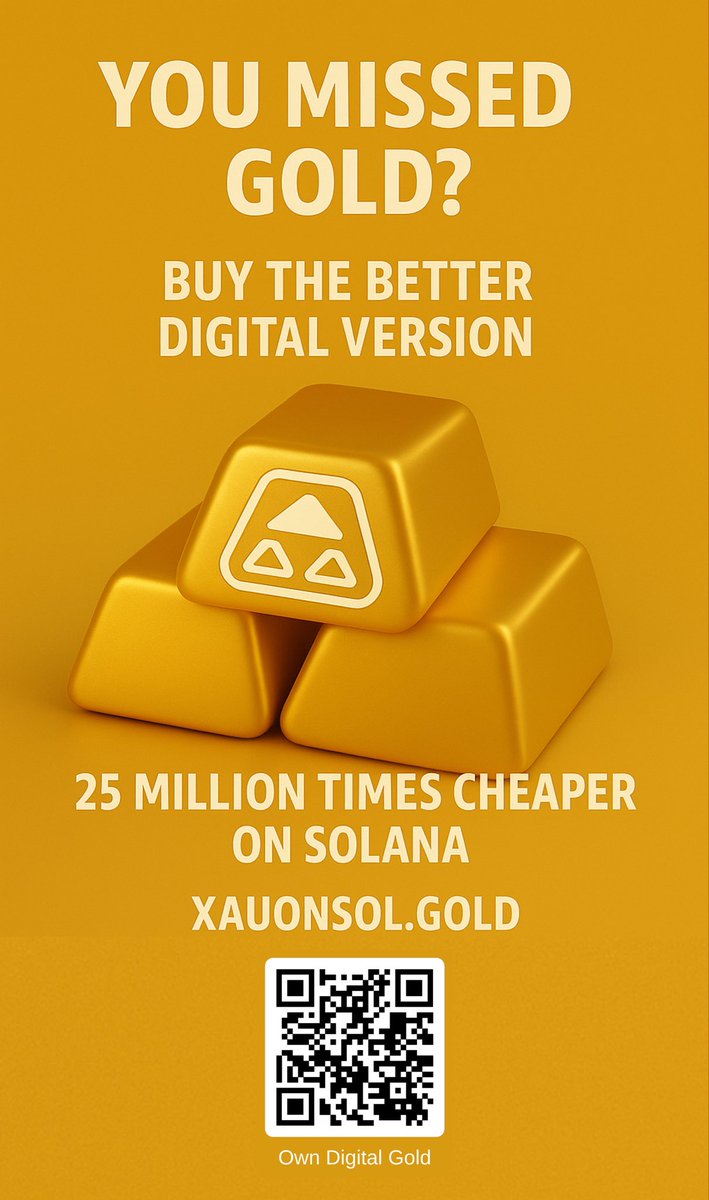 Gold_XAU_'s tweet image. 🚨 1,000,000 $Gold Giveaway 🚨

We’re giving away 1,000,000 Gold to the most creative street video!

🎥 Ask real people:

“Would you buy gold if, at this moment, it was 25 million times cheaper than it is right now? Would you take the risk?”

Then let them express themselves,…