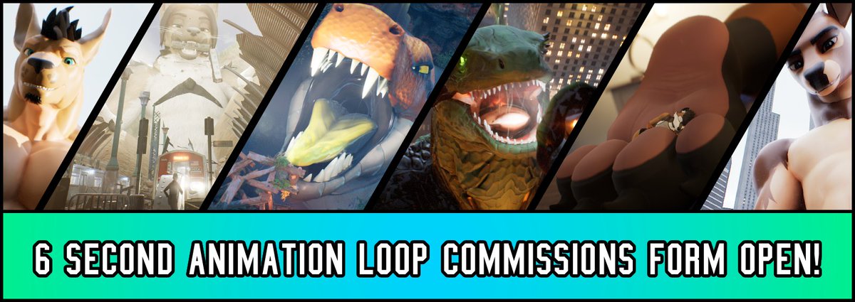 With lots of help and guidance, I have opened up a Google Forms for anyone who may want a 6 second loop animation from me as a commission! If I can make your idea, I will let you know! ❤️

Here is the form:

forms.gle/42VTs19oYLgEJ3…