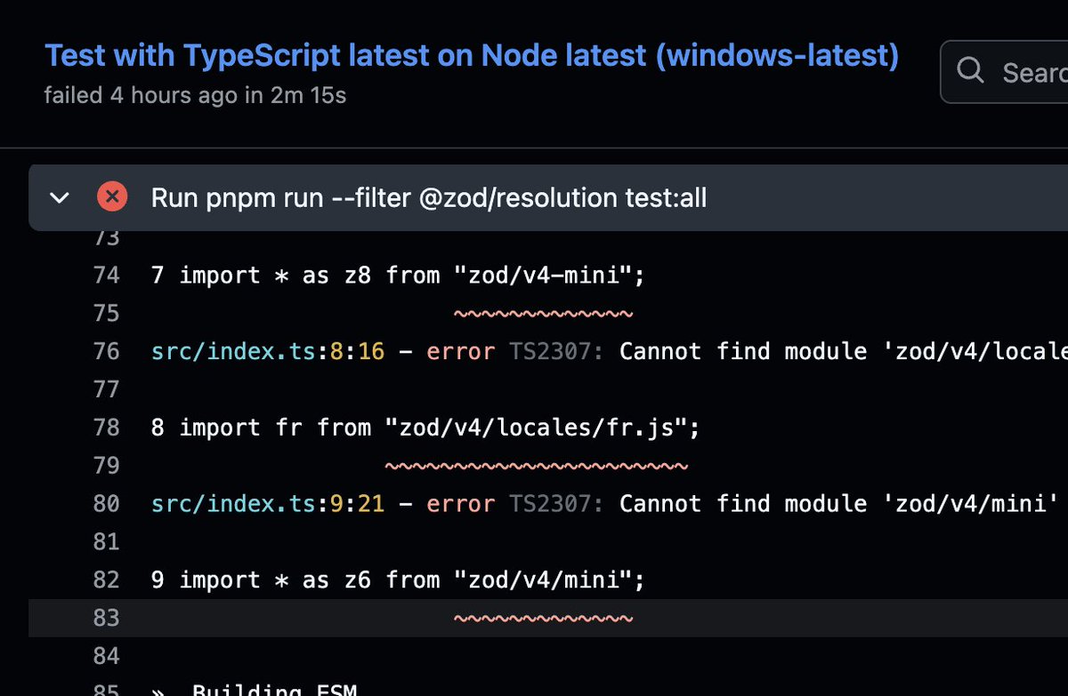 colinhacks's tweet image. new nightmare just dropped

an ESM/CJS resolution bug that only manifests on windows