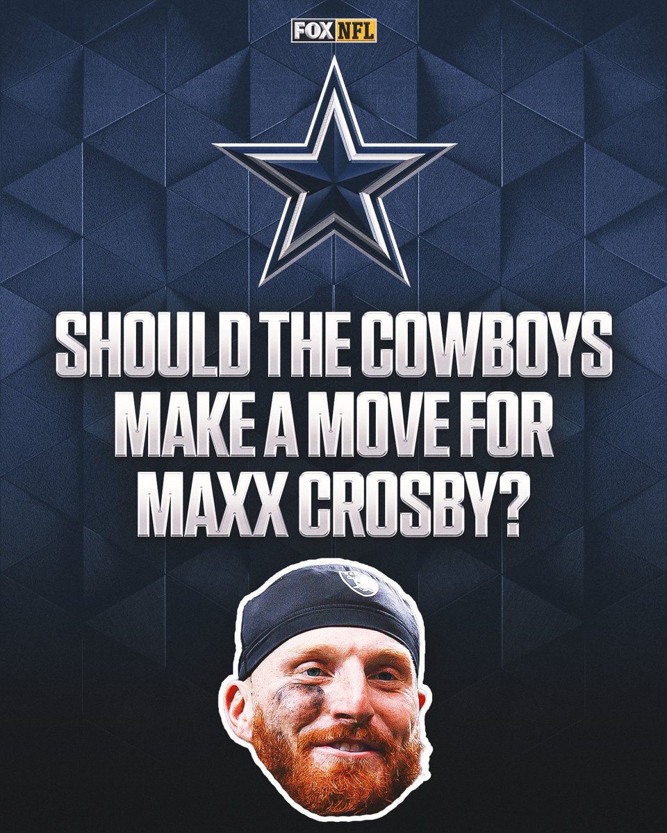 With the trade deadline approaching, the Cowboys are reportedly interested in trading for Maxx Crosby. 

Should the team make a move for the DE? 