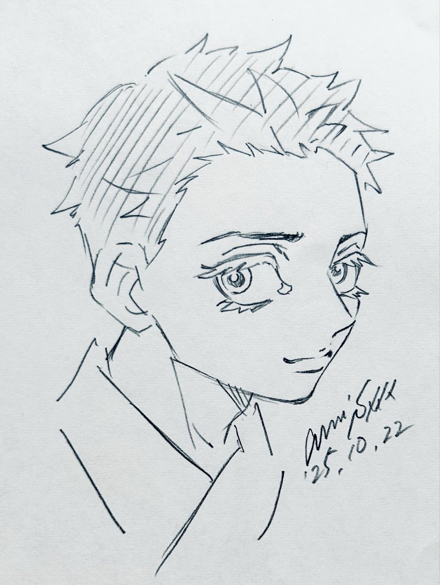 おはようございます。

昨日観た劇場版鬼滅の刃のことを考えながら、朝の楽描きは狛治。　　柴田亜美

#鬼滅の刃 
#無限城編