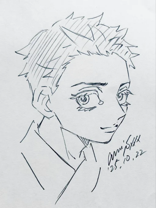 おはようございます。

昨日観た劇場版鬼滅の刃のことを考えながら、朝の楽描きは狛治。  柴田亜美

#鬼滅の刃 
#無限城編 
