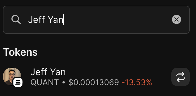 Join the movement and onboard everyone on chain!!

Easy as 1, 2, 3!!

1. Download the <a href="/pumpdotfun/">pump.fun</a> or <a href="/phantom/">Phantom</a> app
2. Fund your account
3. Search Jeff Yan Quant &amp; 1-click buy