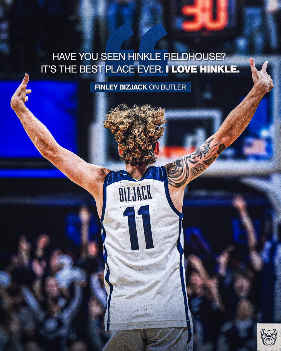 ButlerMBB's tweet image. There's no place like Hinkle 🏠

@FinleyBizjack