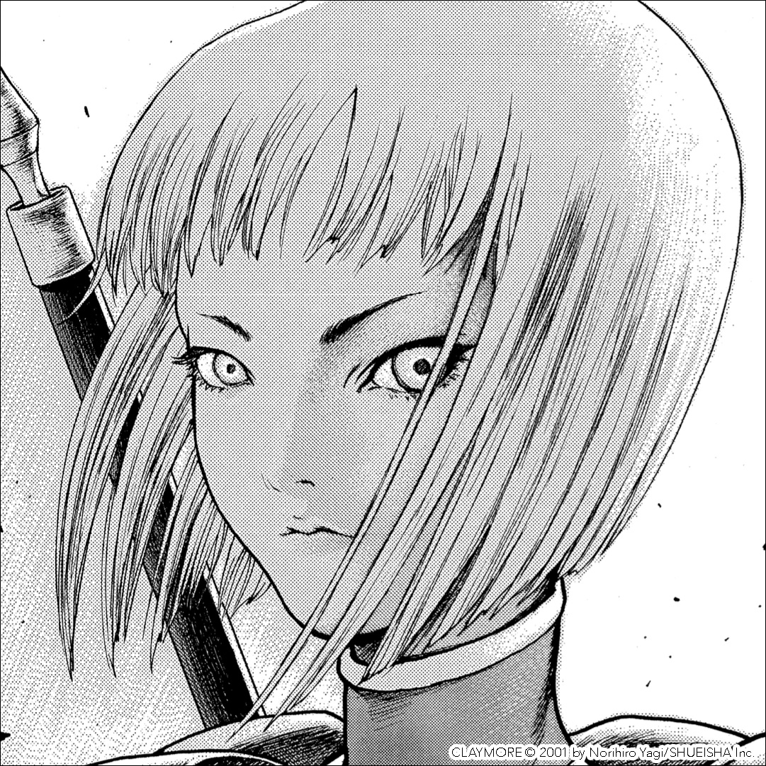 Silver-Eyed Witch.

(via Claymore in the Shonen Jump app)