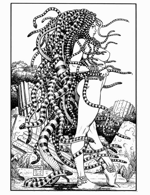 Medusa by Arthur Adams 