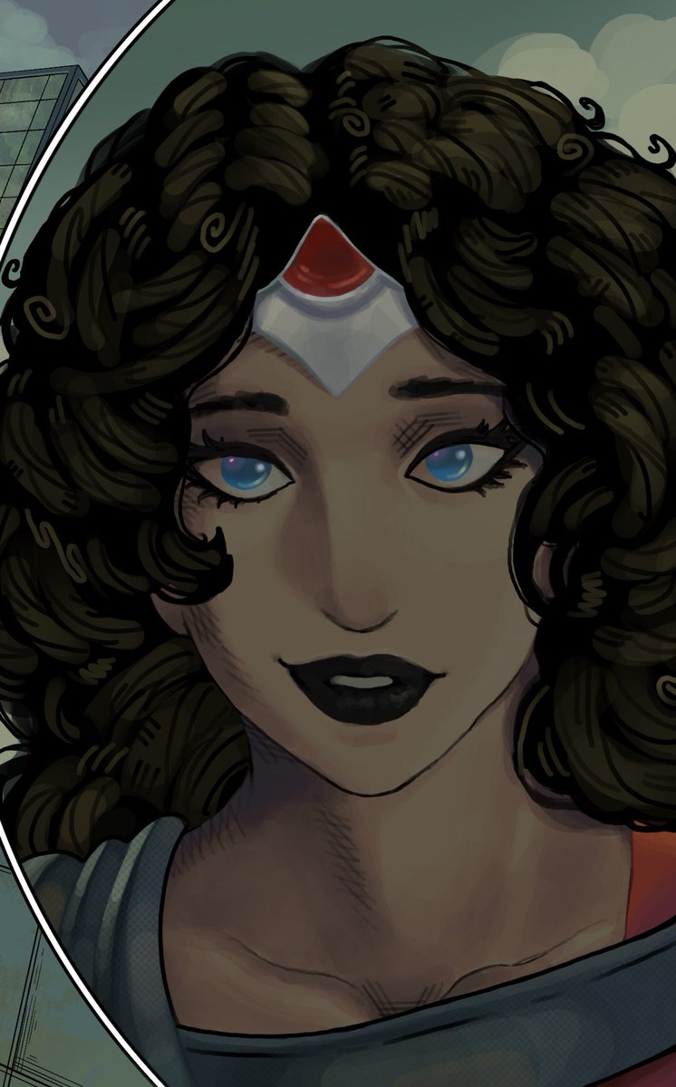 mascaraline's tweet image. Did I nail her face card 😊

#absolutewonderwoman #WonderWoman #dc