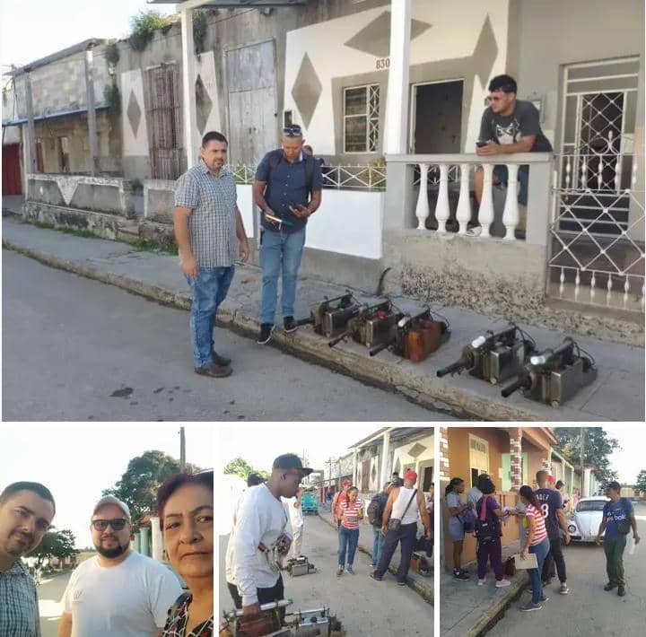 ✊| En el municipio La Lisa inició la campaña antivectorial en el Consejo Popular El Cano–Bello 26–Valle Grande–Morado.  

Acciones integrales por la salud y el bienestar de la comunidad.  
#CubaEsSalud #LaHabanaViveEnMí