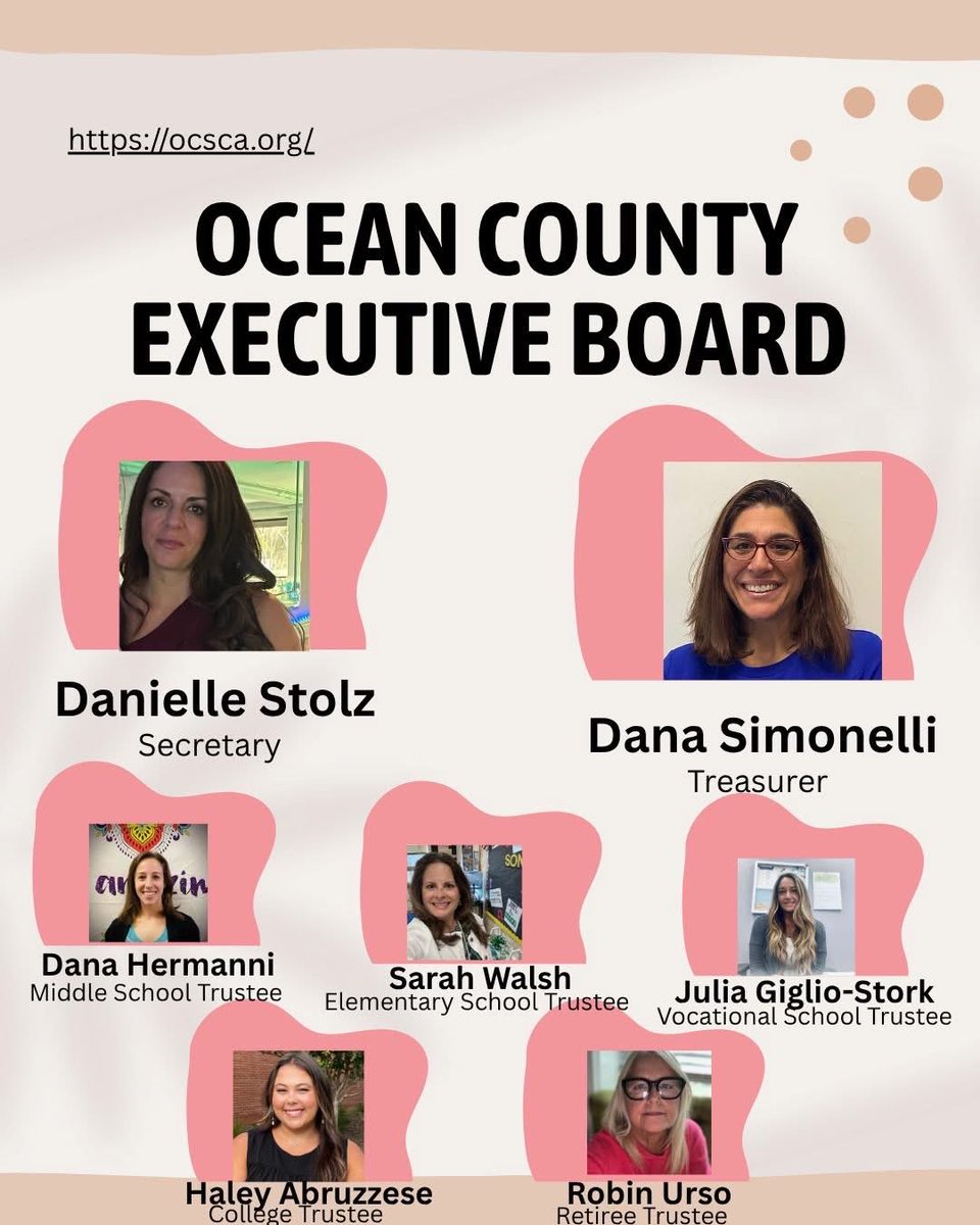 🎉 County Spotlight: Ocean County School Counselors Association (OCSCA)!

💙 Supporting students’ academic, career &amp; emotional growth across Ocean County. 

🖥️:ocsca.org

👏 Thank you, OCSCA, for empowering NJ students every day!
#NJSCA #NJSCACounselorsRock