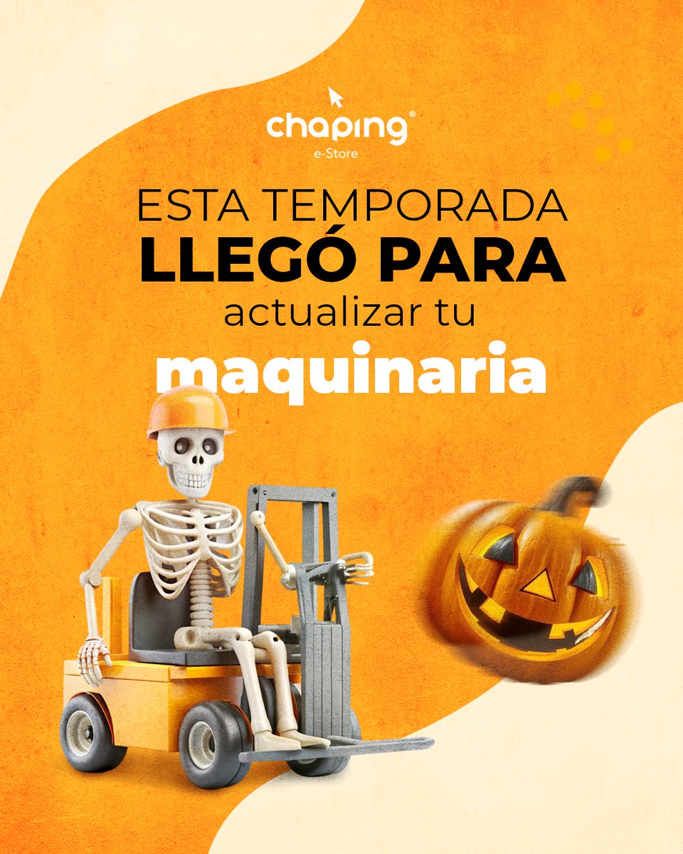 ChapingEStore's tweet photo. 🚜 ¡Temporada de actualizar!

Llegó el momento de renovar tu maquinaria.

#ActualizaciónMaquinaria #ChapingStore #EquiposNuevos https://t.co/ovzN6XgSYY
