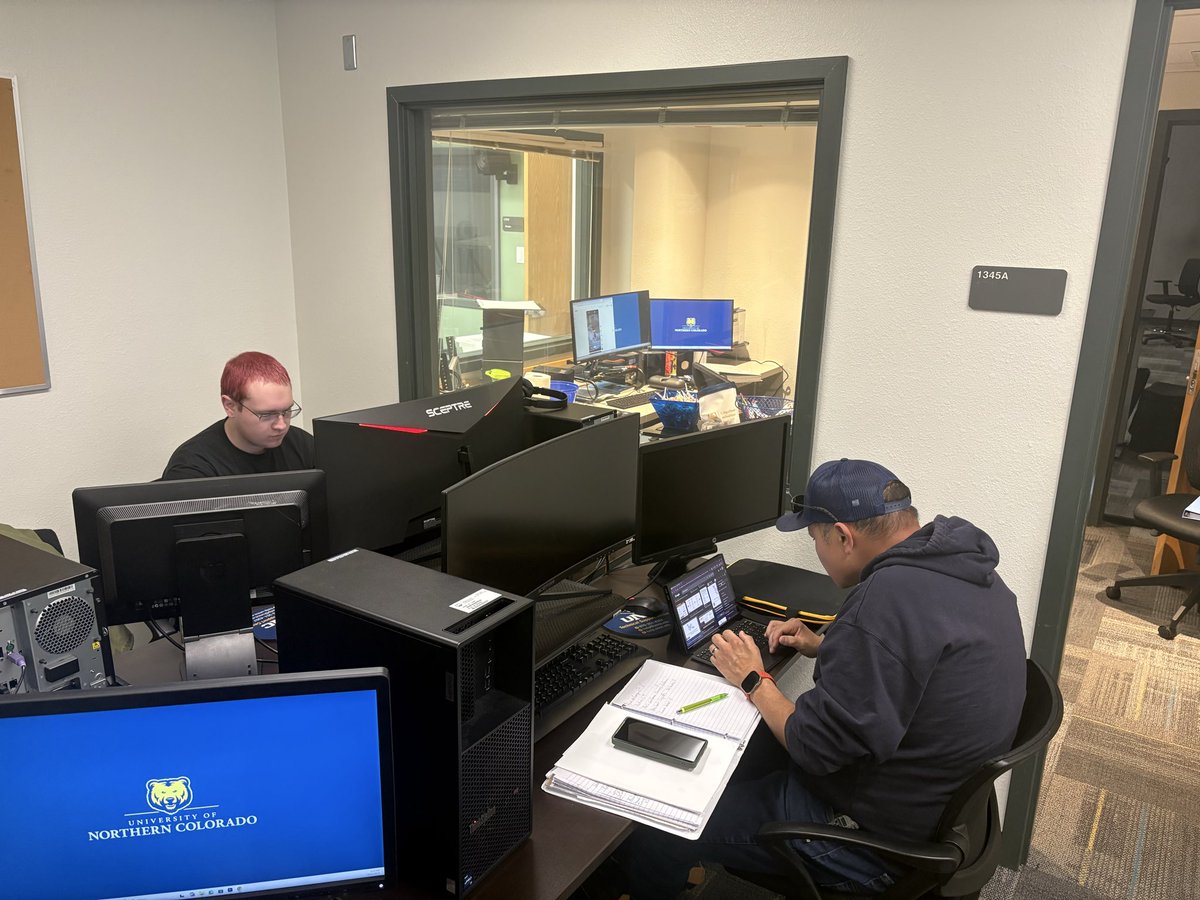 Bear news club getting ready for the first UNC60. Set to premiere at 5pm, stay tuned