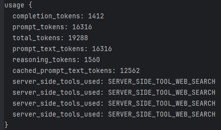 Matrix_Memories's tweet image. I'm impressed with the @xai API and the new agentic server-side tool calling.
Running some tests at the moment and it's just ridiculously good and dirty cheap. 
Standard $0.2/$0.5 per 1M in/out tokens and $0.01 for one tool call. 
Result: top quality output for &lt;$0.05.