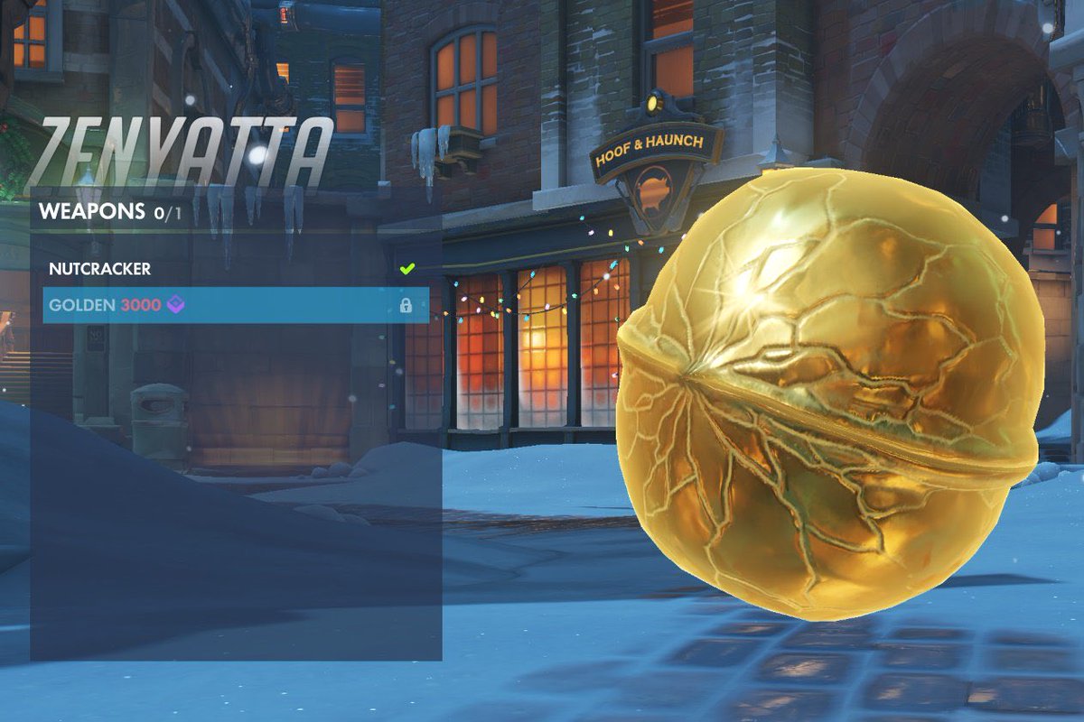 zenyatta’s golden nuts.