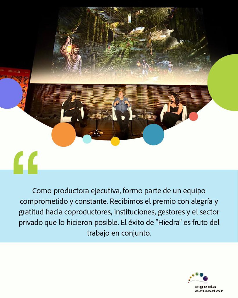 Egeda Ecuador tweet media