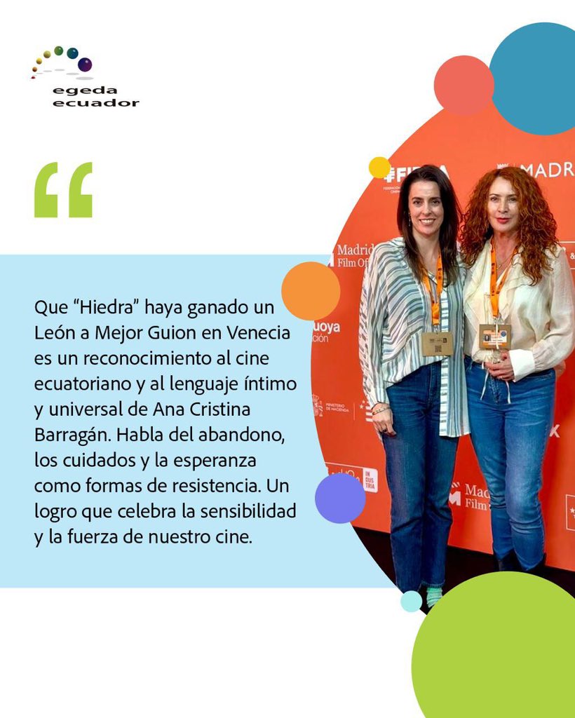 Egeda Ecuador tweet media