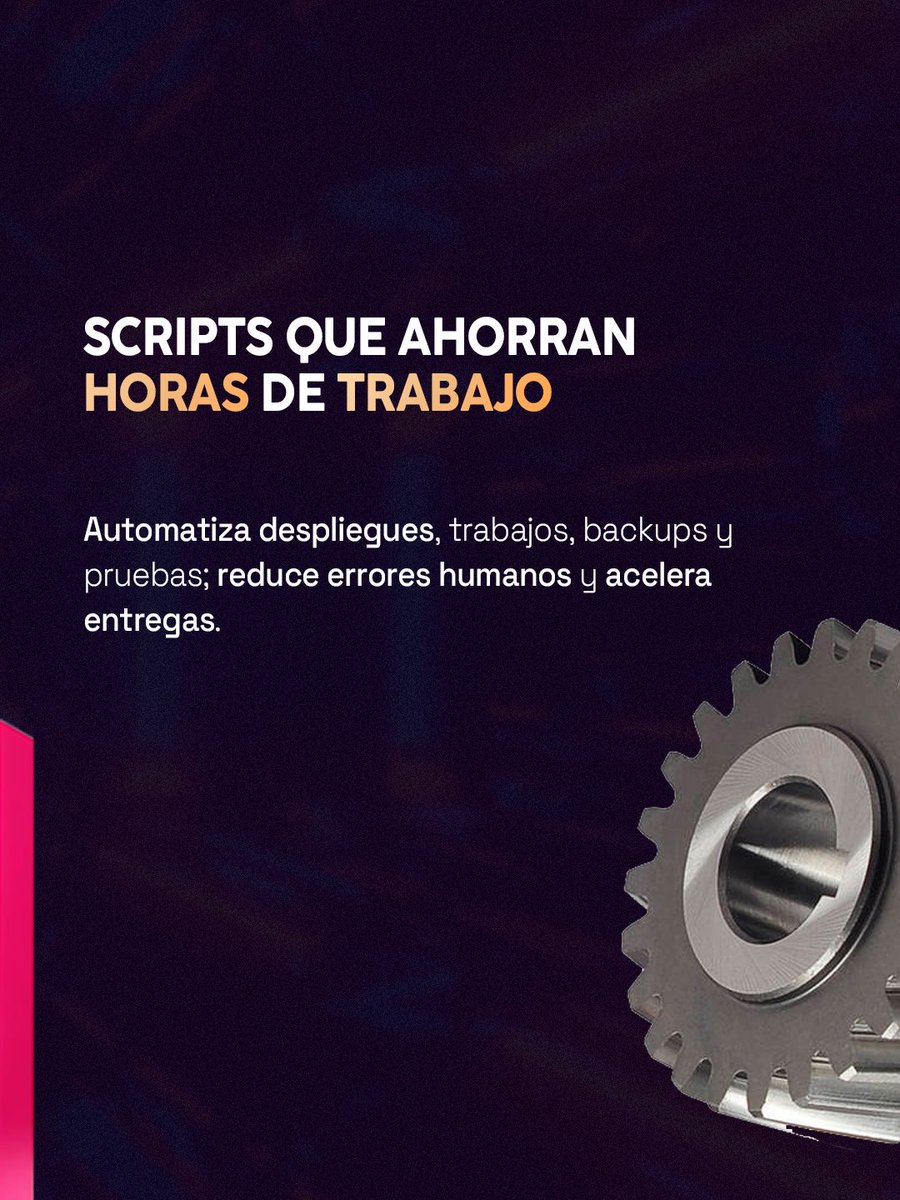 Lexpinonline's tweet image. Por qué aprender Python para backend:
Python no es solo sintaxis bonita — es rapidez para prototipos, potencia para datos y ML, y productividad para infraestructura. ¿Quieres el plan de 7 días? Comenta "Python". 🚀
#pythonprogramming #dev #lexpin #machinelearning