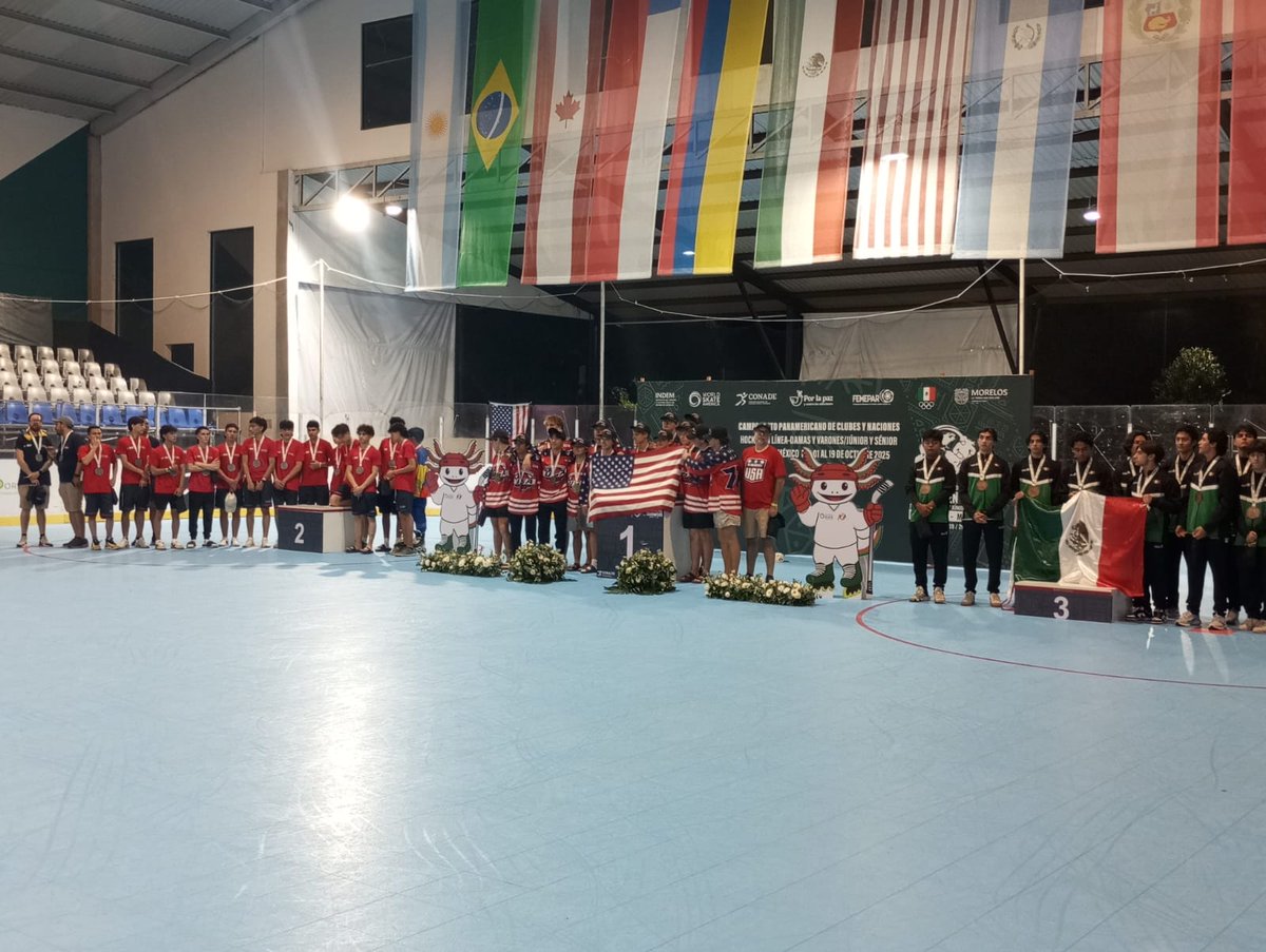 drdumm's tweet image. camarainformativa.com México se coronó en el Panamericano de Hockey en Línea
La selección femenil cerró en forma brillante su participación en el Campeonato Panamericano de Clubes y Naciones de Hockey en Línea, al vencer 5-1  Colombia en la final de la categoría senior