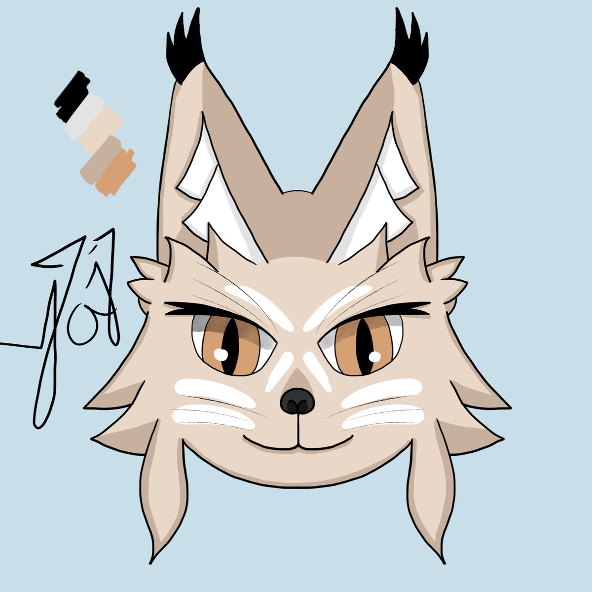 Sketching_Jay's tweet photo. Day 41: June β she/her β Canadian Lynx/Japanese Sable
Design is a WIP, slowly learning how to color
#artfundamentals #artbasics #art #artjourney #newartist #digitalart #digitalillustration #clipstudiopaint #shading #shadingpractice #furry #furryart #anthro #oc #fursona https://t.co/5zk7Es4NGh
