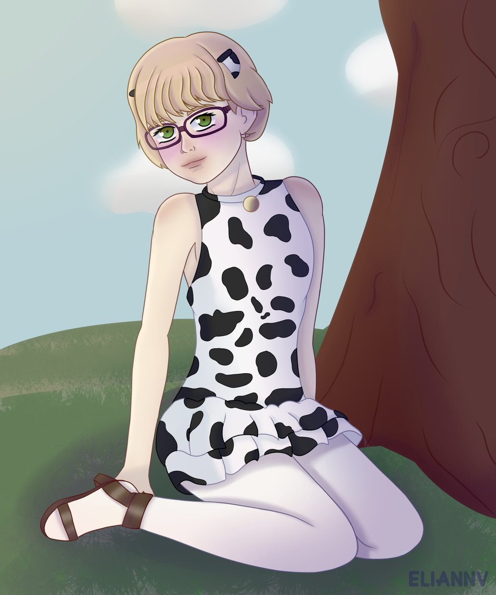 Today is my best friend birthday so I draw her

#art #arte #digitalart #comisiones #commission #drawings #dibujo