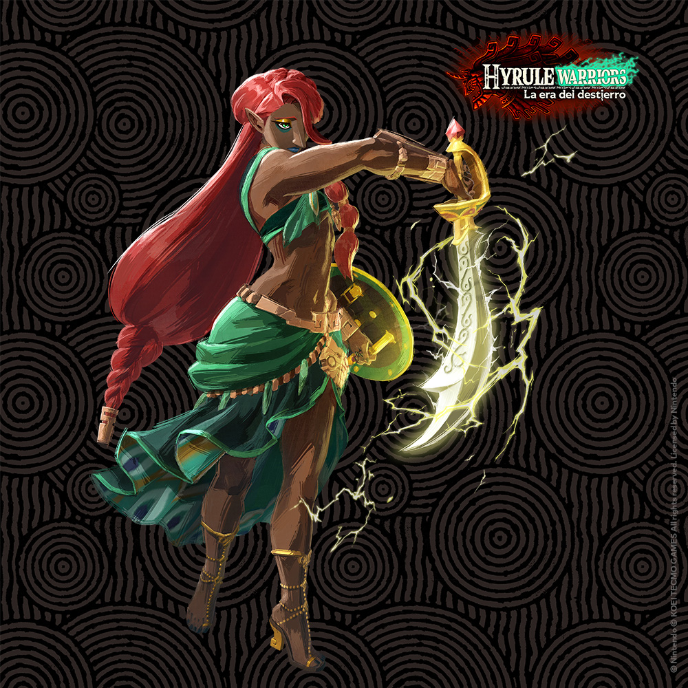NintendoES's tweet image. Aruhdi es una líder gerudo que desborda compasión. Se ve obligada a servir a Ganondorf para cumplir con las leyes de la tribu.
#HyruleWarriors