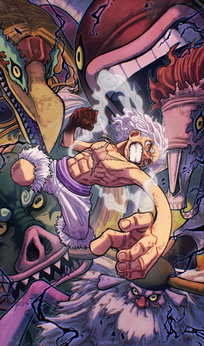 Sun God vs Planets #ONEPIECE