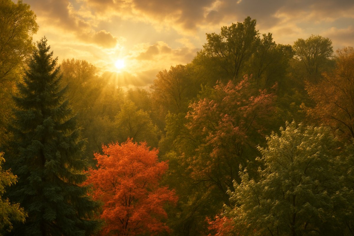 It is starting to look like fall where I live. What about you?