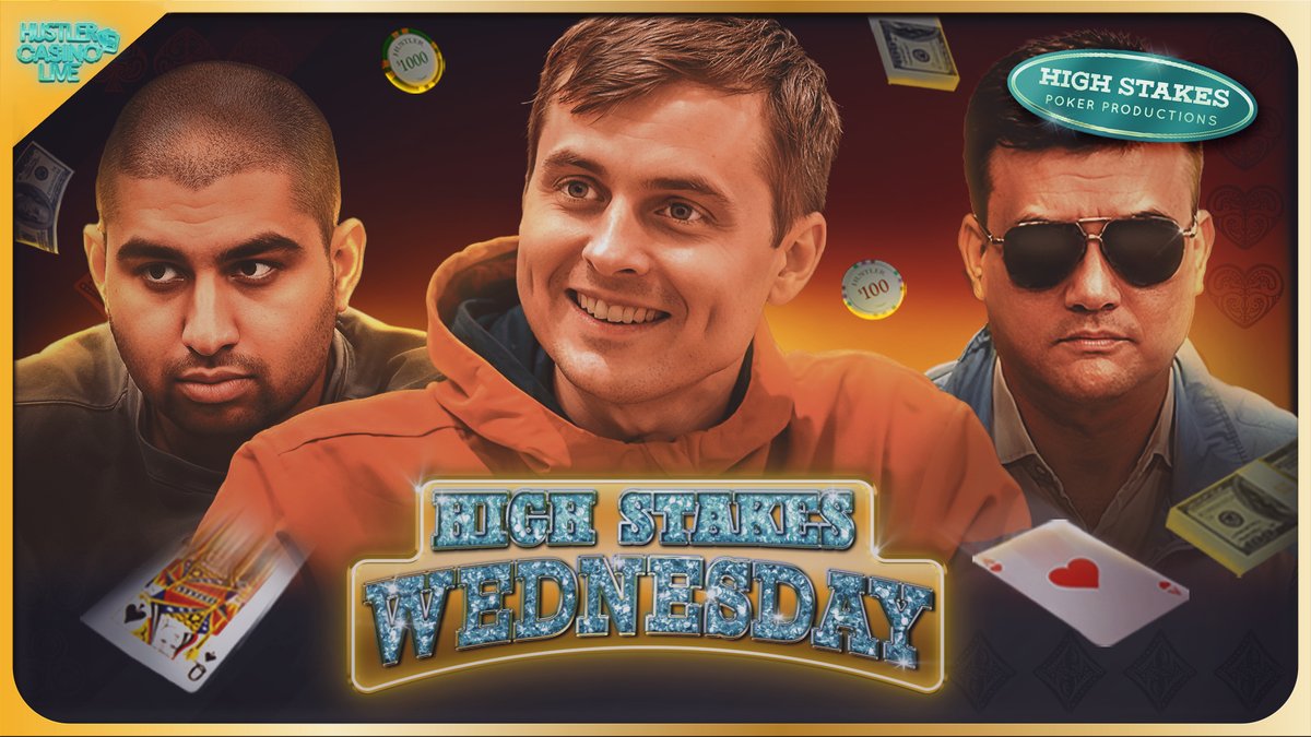 HCLPokerShow's tweet photo. TOMORROW!! Martin Kabrhel!!
@martinkabrhell + @nikairball + Peter
$100/200 π΅
$50K min π΅
π₯π₯π₯π₯π₯ https://t.co/DuZ2DRrDLQ