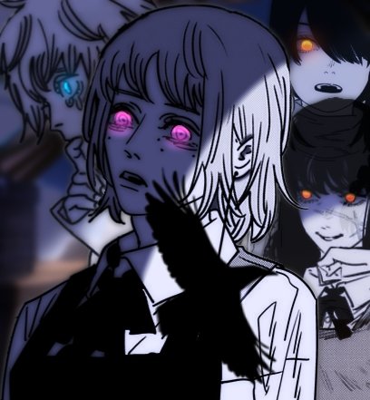 The0rchestrator's tweet image. You&apos;re most likely unfamiliar with devils as a concept...
Devils are created from the fear humans feel for something.
I&apos;m your inevitable destiny, The Great Queen of Terror, Shi-Chan, Humanitys greatest fear, Eldest of the Four Horsemen.
I&apos;m Death.