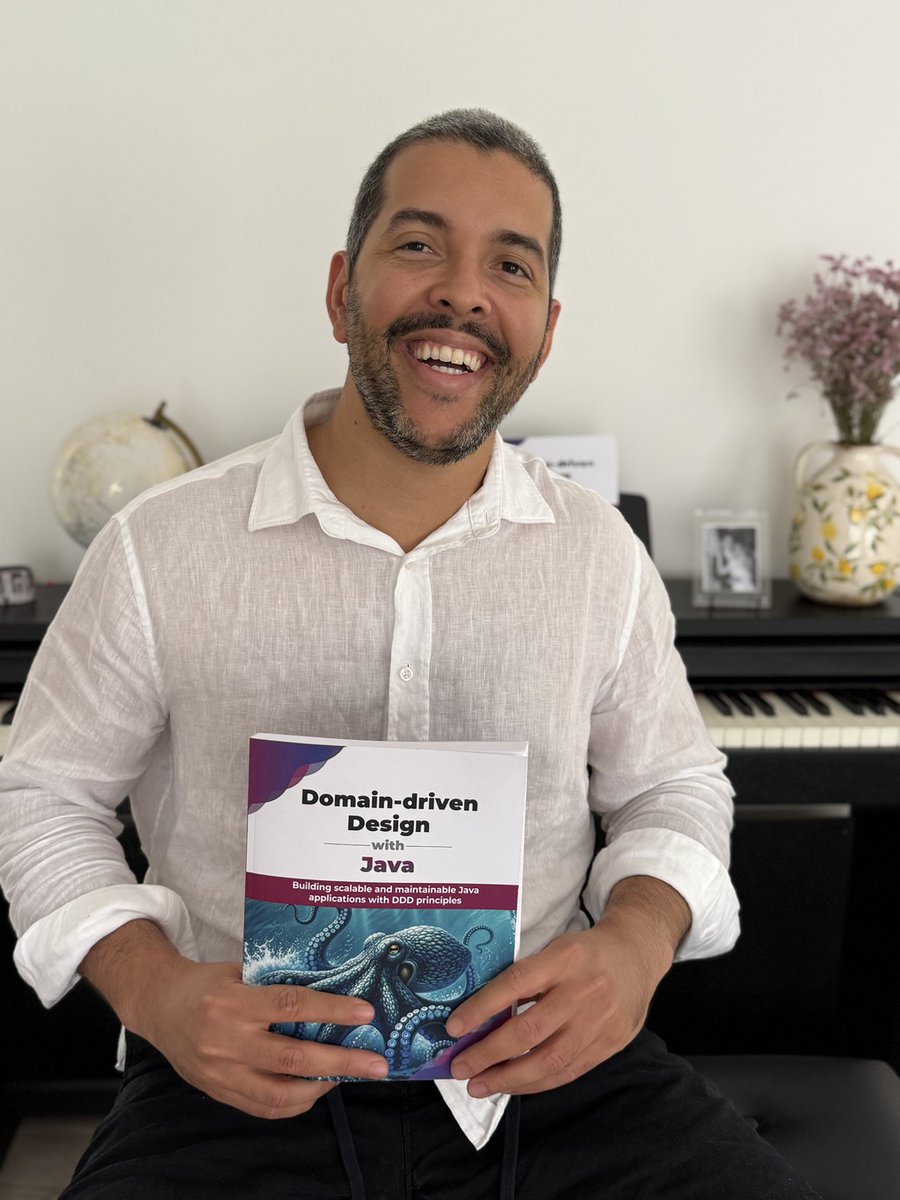 otaviojava's tweet image. Grateful to Announce My Newest Book: Domain-Driven Design with Java: lttr.ai/AkF53

#DDD #Java #DomainDrivenDesign