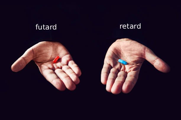 红药丸 futard vs 蓝药丸 retard 梗
