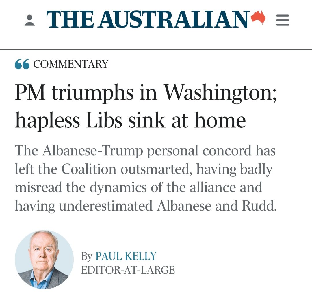 Dazza (@dazzaat) on Twitter photo Coalition outsmarted by Albanese & Rudd . Coalition outsmarted by Albanese & Rudd .