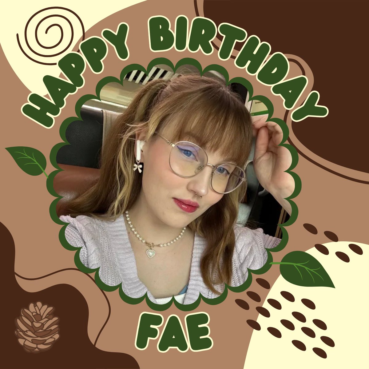 wishing the lovely <a href="/faeonline_/">Fae 🦋</a> the happiest birthday! we hope you’ve had a wonderful day🤎
