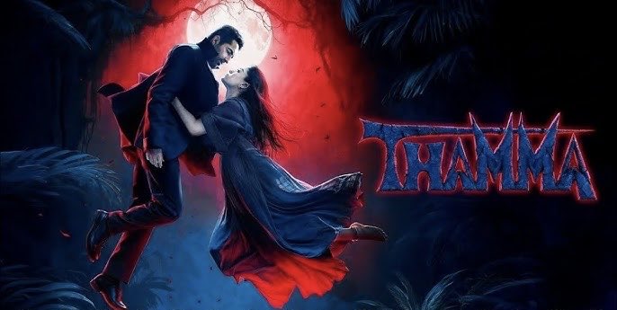 chai_with_ahmad's tweet image. #Thamma  Review🩸
A new chapter rises in the Maddock horror universe!
#AyushmannKhurrana #RashmikaMandanna  deliver electrifying performances in this vampire saga. ⚡️
A slow first half, but a gripping, fast-paced second with a interesting climax &amp;amp; teasing cameos for what’s next.…