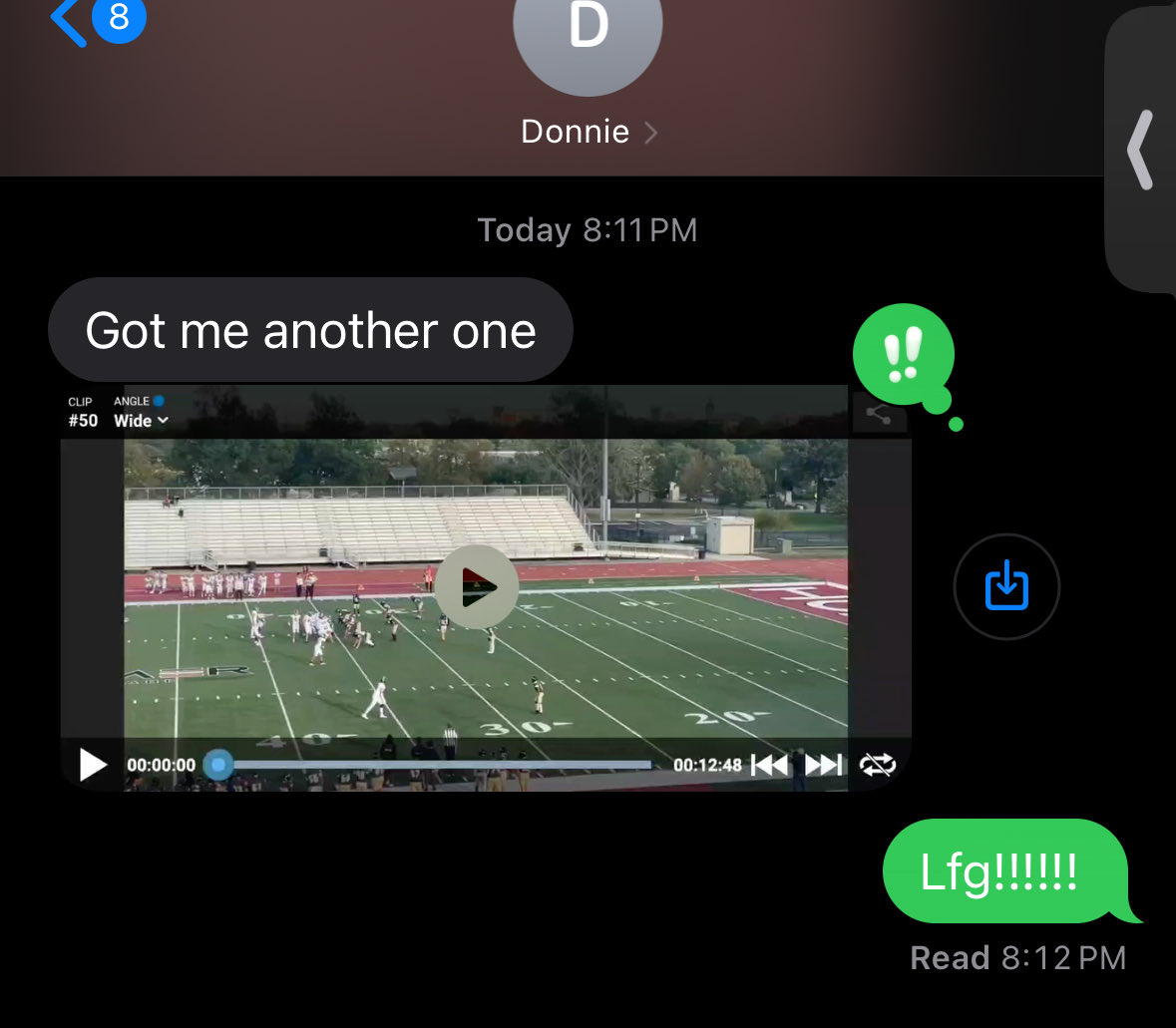 I just been watching  my dawgs cook🔥I said this summer he was the best ATH in c/o 29’!! These msgs hit different if u was there in the trenches with us u get it. 2 recieving tds 4 INTs on the year so far! Proud of u <a href="/Adonisdun/">Adonis dunnigan</a>  we just getting started my dawg🫡