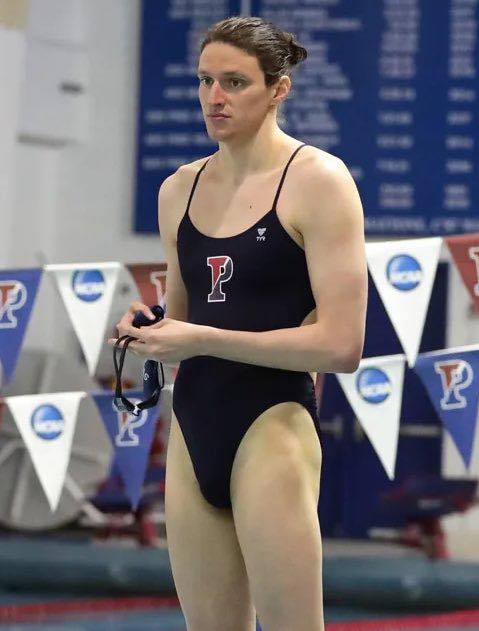 DOGEQEEN's tweet image. Trans swimmer Lia Thomas says, “You don’t get to pick and choose when you see me as a woman”

What&apos;s your reaction?
