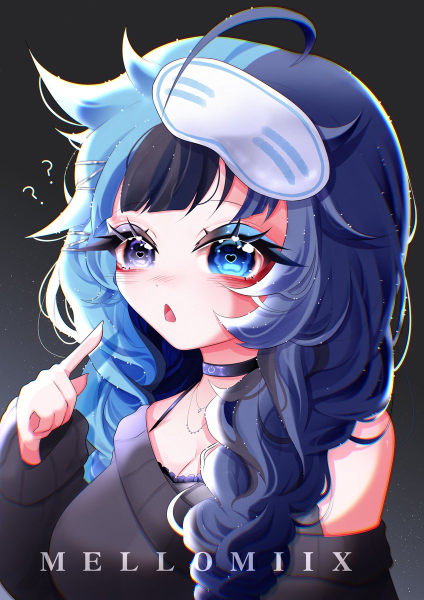 Mellomiix โก Your personal Android Vtuber ๐ (@mellomiix) on Twitter photo Finally finished๐ฉต #technoireart Finally finished๐ฉต #technoireart