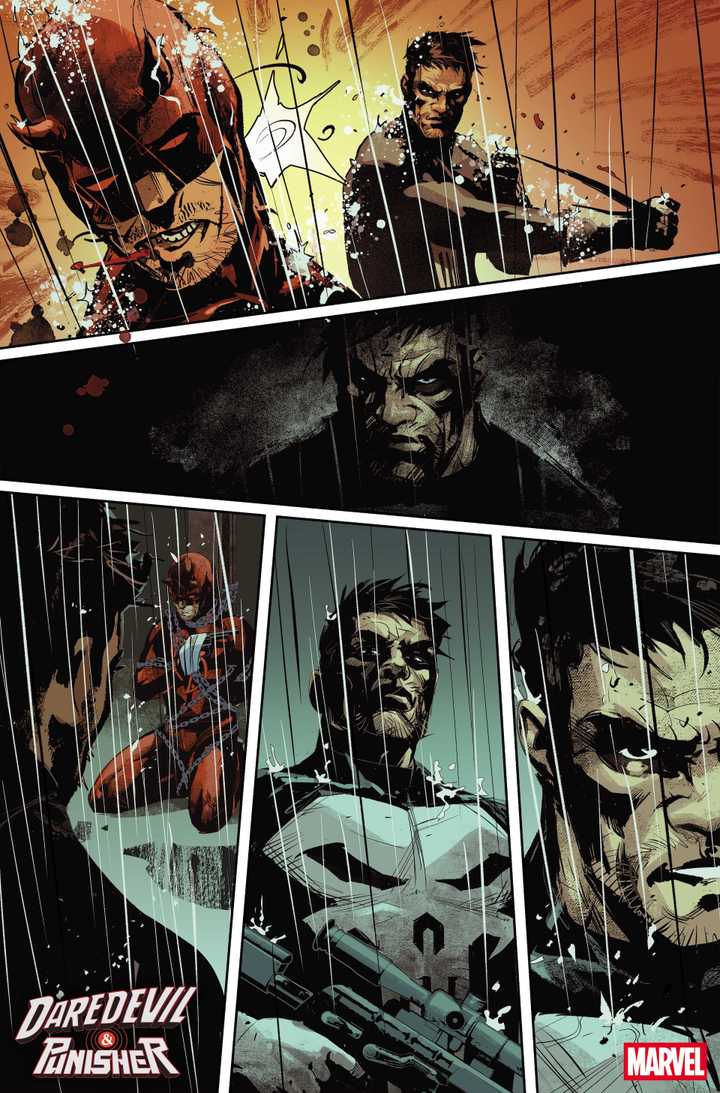 Preview: Daredevil/ Punisher : The Devil's Trigger #1 by Jimmy Palmiotti &amp; Tommaso Bianchi #punisher #thepunisher #daredevil