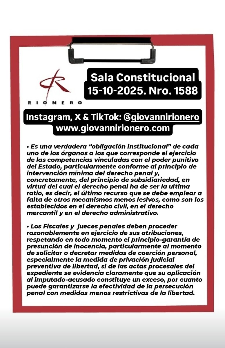 #MínimaIntervención Reciente sentencia en la cual se reitera que los principios de fragmentariedad y subsidiariedad del Derecho penal limitan el poder punitivo del Estado.
#DerechoPenal
#DerechoPenalEspecial
#DerechoProcesal
#ProcesalPenal
#ProcesoPenal
#Proceso
#Abogado