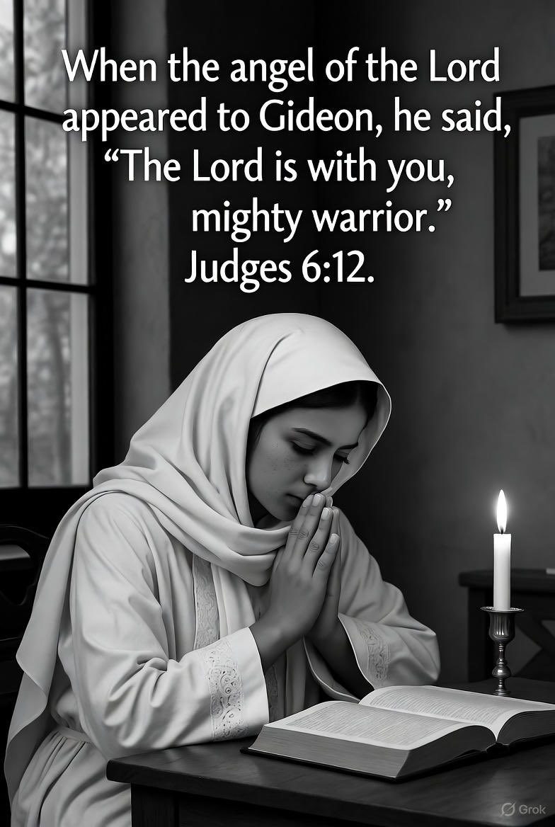 You may not feel ready…

You may not be fully equipped…

Don’t let this stop you.

Don’t wait.

There’s a reason why he chose you!

“The Lord is with You mighty warrior.”

#TheTimeIsNow #CarryYourCross #LearnScriptureWithMe