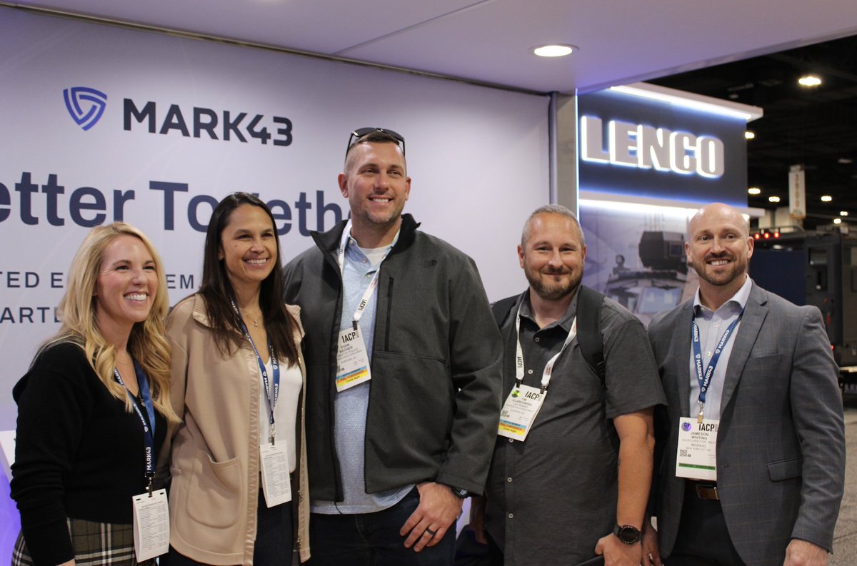 mark43's tweet photo. That’s a wrap on #IACP2025! 🙌
Thank you to everyone who stopped by to connect, collaborate, and explore how Mark43’s cloud-native, AI-enabled platform is transforming public safety.
See you next year in Orlando!
#PublicSafetyTechnology #Mark43 https://t.co/oaTKP7LS2r