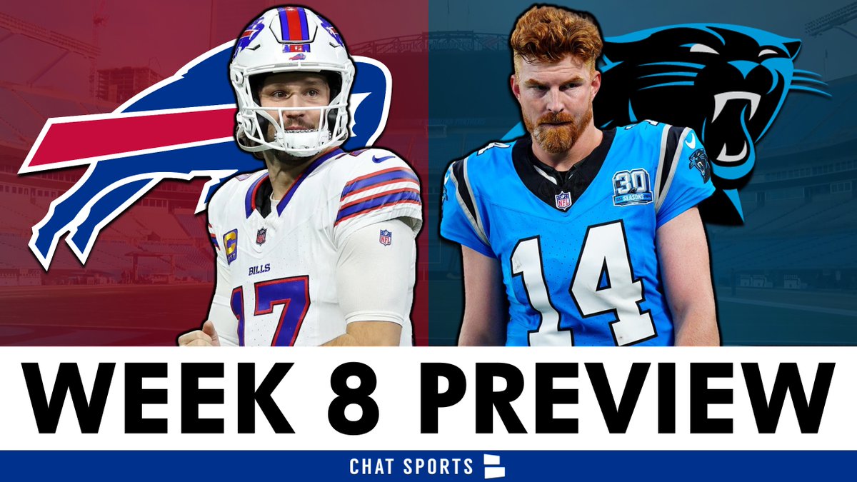 Buffalo matches up with an old friend in Week 8 as we bring you a Panthers vs. Bills preview: youtube.com/watch?v=_5PnIf…

<a href="/ChatSports/">Chat Sports</a> #BillsMafia