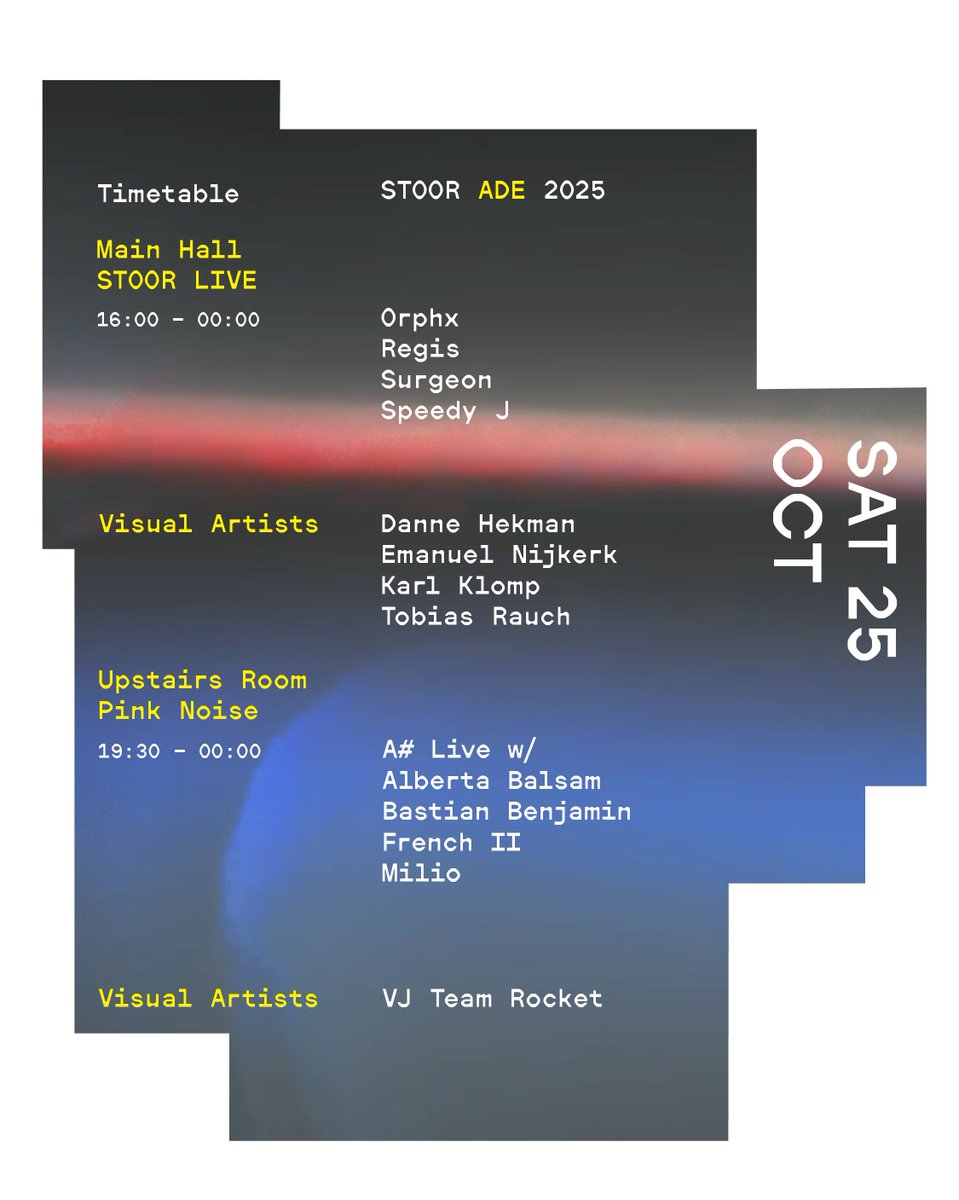 Speedy J tweet media