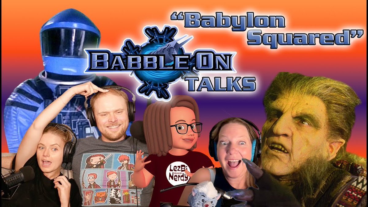 LezbiNerdy's tweet image. Zathras! Time loops! Jeff theories galore! 🌀

The #BabbleOn crew dives deep into Babylon 5’s mind-bending “Babylon Squared” - with wild predictions, chaotic laughter, &amp;amp; passionate arguments about Jeff’s destiny.

🎧 Watch: youtu.be/wioa6SPFwRU

#BabbleOnPodcast #Babylon5