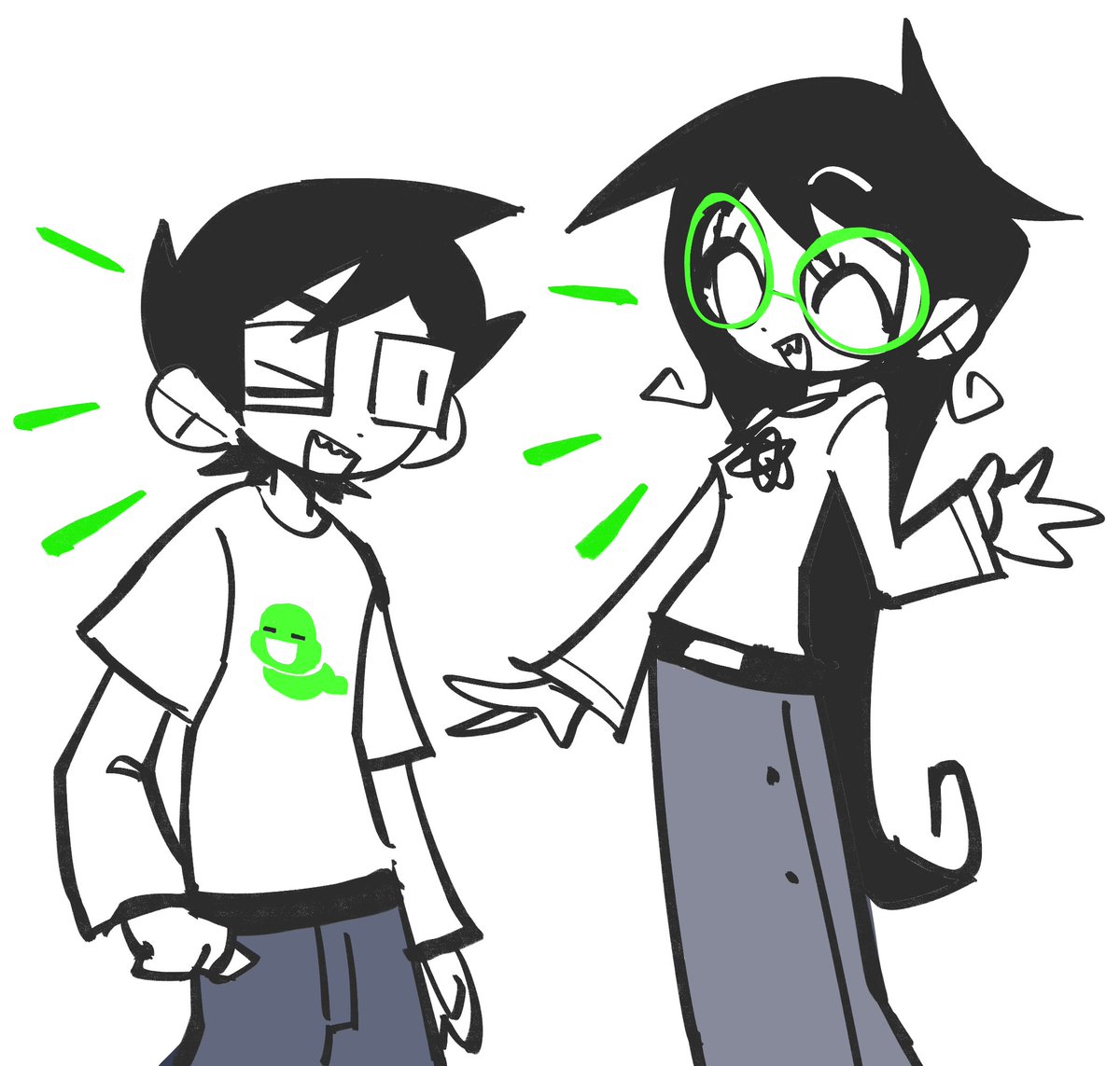 vnthers's tweet image. drawing them to keep me sane