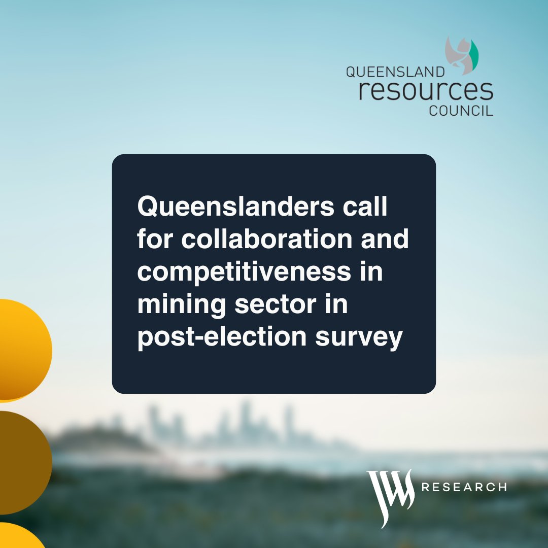 jwsresearch's tweet photo. 📊 Queenslanders back mining and support collaboration - read more about our findings on the #JWSResearch website 👉https://t.co/FGGXALRvWZ 

Learn how research insights can help your organisation, call us on +61 3 8685 8555

#QueenslandResourcesCouncil #Auspol

@QRCouncil https://t.co/FLnbgQA58K