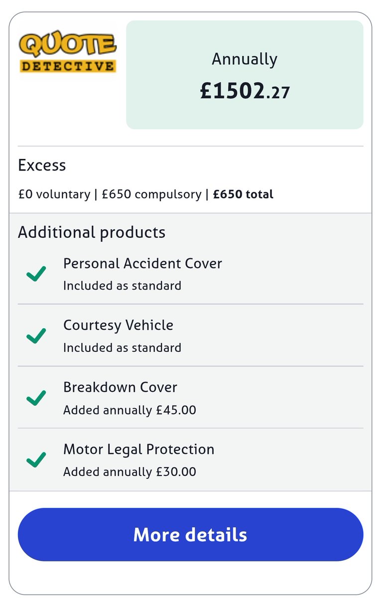 jshield1988's tweet image. Prime example. 

Both the same van

Same driver..

One with adaptions and disability disclosed.

One no adaptions, no disability disclosed 

£6000 price difference