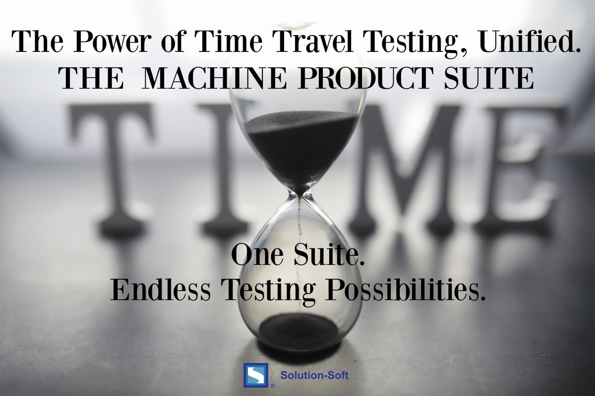 SolutionSoftTM's tweet image. Accelerate testing with the Time Machine® Product Suite—virtual clocks, automated sync, and full control across cloud & containers. solution-soft.com
#TimeMachineTestingTool #DevOps #CloudTesting #SoftwareTesting #SolutionSoft