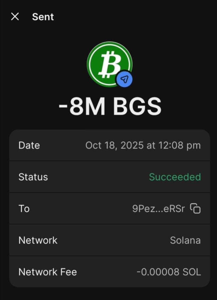 Bitcoinprof0637's tweet image. I made over $5,000,000 trading memecoins this month.
The next $TRUMP is $BGS.
Don't miss this opportunity to make it 10000%
I will change the life of one of my followers by giving away 400 $SOL (~$100,000)
To enter: Like, RT and comment address
Many keep asking me for my next…