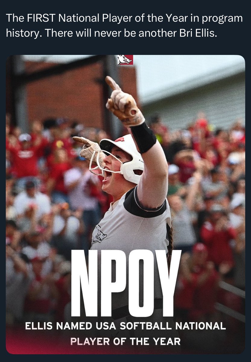 I’m so excited to tell everyone that Arkansas will be honoring Bri at Saturday’s football game vs Auburn.
Ron and I are very excited to see all of our friends and family in Fayetteville.
Go Hogs!! ❤️❤️