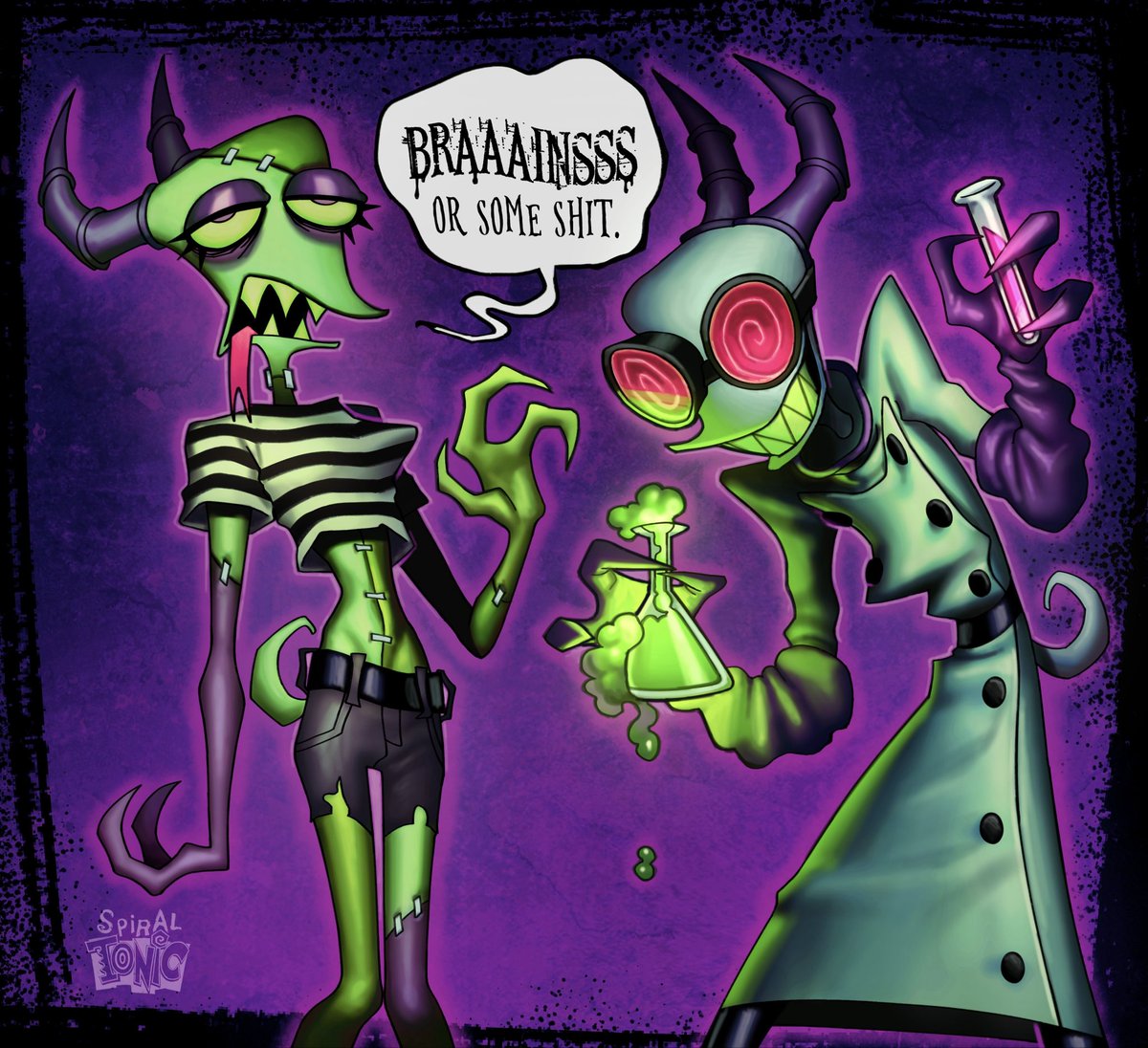 More Tonic Halloween costumes!! The more the merrier they say (or SCARIER, in this case)